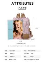 Mochila de nailon para mujer, bolso de hombro, escolar, ligero, de viaje, 2023 - details 2