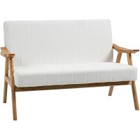 Sofá Moderno de 2 Plazas Decorativo de Sala con Cojín de Poliéster 200 kg de Carga - details 0