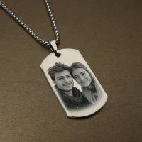 Collar personalizado con foto y mensaje, colgante, llavero, etiqueta para perro, collar grabado personalizado con foto, regalos de Navidad - details 3