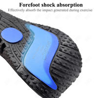 Plantillas de EVA para zapatos, suela con absorción de impacto, desodorante, cojín transpirable, plantillas ortopédicas para correr, hombre y mujer - details 4