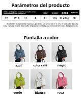 Nueva camisa versátil de moda 2025 con diseño de lichi para mujer, bolso de diseño simple con un solo hombro para mujer - details 1