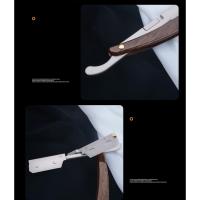 Afeitadora Plegable de Acero Inoxidable Herramienta de Peluquería para Hombres - details 5
