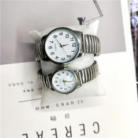 Reloj para hombres de mediana edad y mayores, reloj de pulsera de cuarzo con números grandes para mujer, banda de acero para primavera - details 4