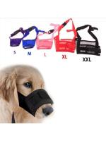 Máscara ajustable para perros Malla antiparásitos Bozal para la boca Cuidado para mascotas - details 1