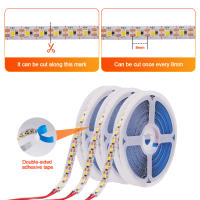 Tira de luces LED con cable de 2 pines, cinta de iluminación de fondo de TV, lámpara de decoración del hogar, 1- 5m, DC 5V, 2835, 120LED/m, 8mm - details 5