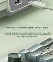 Langtu LT95 Teclado de Deportes Electrónicos Personalizable Modos de Juego, Inalámbrico, Bluetooth, Escritura de Oficina Intercambiable en Caliente - details 25