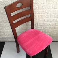 Fundas para cojines de asiento súper suaves de tela de terciopelo, fundas elásticas para sillas, para Hotel, banquete, comedor, sala de estar, 1/2/4/6 piezas - details 12
