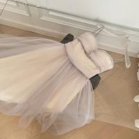 Vestido de Cintura Ajustada de Camisola de Chiffon Estilo Socialité Francés Vibra de Alta Gama - details 8