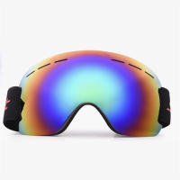 Gafas de esquí antivaho de doble capa para hombres y mujeres, máscara de esquí grande, gafas de nieve, accesorios de Snowboard, UV400, 1pc - details 6