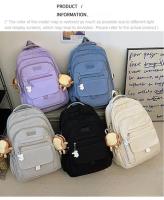 Mochila Escolar Kawaii Para Niños y Niñas Ideal para Estudiantes y Portátiles Deportes y Ropa - details 32