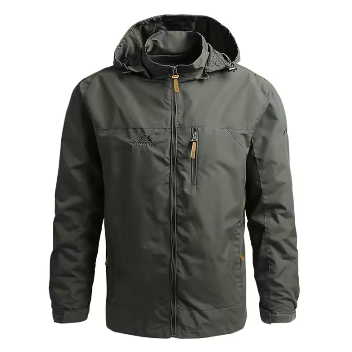 Chaqueta táctica impermeable para hombre con capucha deportiva militar de tallas europeas S-5XL para escalada en el campo chaqueta exterior delgada. - 1