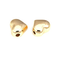 Espaciador de arco iris y Luna de latón, Color oro de 18K, paloma, estrella, nube, cilindro, pulsera ovalada, cuentas, fabricación de joyería, accesorios Diy - details 74
