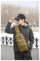 Mochila táctica de camuflaje para exteriores, impermeable, pesca, deportes, riñonera para hombres y mujeres, senderismo, Camping, equitación, - details 19