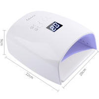 Secador inalámbrico S10 para manicura, lámpara LED UV de 66W, recargable, mejorada, 2022 - details 1