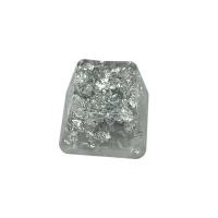 Resin Backlit Keycap nical Keyboard DIY OEM Profile R4 Height Transparent Sier Foil for Key Cap - details 4