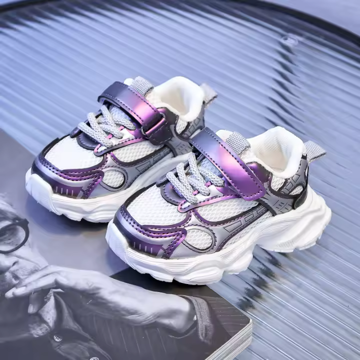 Zapatillas de deporte de malla para niños y niñas, zapatos deportivos informales, zapatillas transpirables para correr, zapatos para caminar para niños pequeños - 1