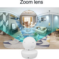 Cámara de Seguridad de Doble Lente 1080P Visión Nocturna, Ángulo Ancho, Detección de Movimiento, Comunicación Bimodal, Uso Interior para Mascotas y Vigilancia del Hogar - details 2