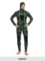 Traje de camuflaje de manga larga para hombre, traje de buceo sumergible de neopreno CRSC de 3mm, para pesca submarina - details 10