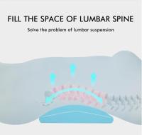 Cojín de espuma con soporte lumbar ergonómico, lavable en máquina, funda desmontable, firme, suave para dispositivos multimedia - details 9