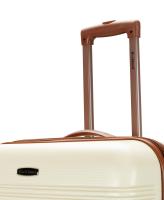 Equipaje Rockland Melbourne rígido expandible con ruedas giratorias, blanco, a cuadros grande 28 - details 4