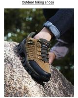 Zapatos de cuero de alta calidad para hombres Zapatillas deportivas impermeables - details 18