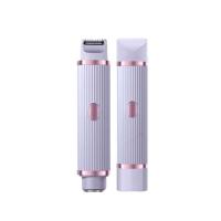 Barba para mujer, Bikini, axila, recortadora femenina, depiladora impermeable, Afeitadora eléctrica 2 en 1, maquinilla de afeitar Facial para mujer - details 1