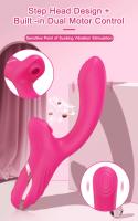 Vibrador de punto G para mujer, consolador estimulador al vacío, potente succionador de clítoris, Juguetes sexuales para adultos, 20 modos - details 5