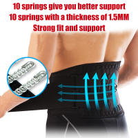 Cinturón de entrenamiento de cintura para Hombre y mujer, corsé Lumbar transpirable para soporte de columna vertebral, nuevo - details 17
