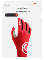 Guantes antideslizantes de dedo completo para ciclismo, manoplas de tela de LICRA para bicicleta de montaña, equipo de ciclismo de carretera - details 8