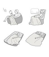 Manta de Algodón Gaze de 4 Capas Cubierta Refrescante para Cama Doble Ideal para Verano - details 3