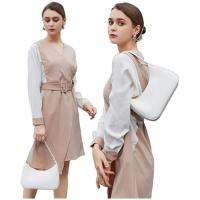 Bolso de hombro para mujer, nuevo estilo, bonito bolso tipo hobo, mini bolso de mano con cremallera. - details 0