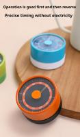 Temporizador mecánico de acero inoxidable para la cocina, despertador para hornear, aprendizaje, gestión del tiempo, magnético - details 2