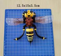 Bloques de construcción creativos Modelos de insectos Abejas Libélulas Hormigas Mantis Rompecabezas para niños Juguetes Divertidos Animales Decoraciones Regalos para niños - details 1