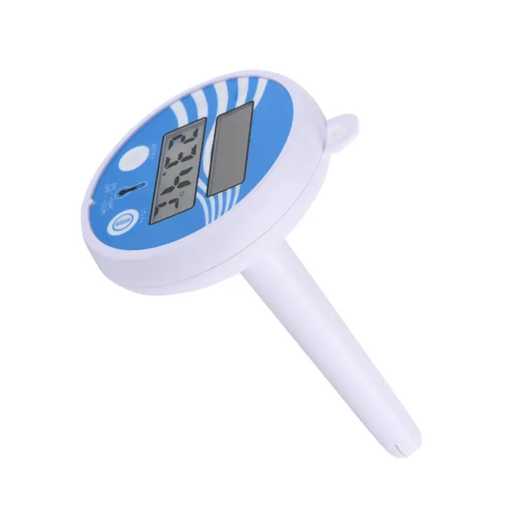 Termómetro para piscina Monitor de temperatura del agua de la piscina flotante con energía solar 0 °C ~ 50 °C interior al aire libre para piscina baño agua Spa - 1