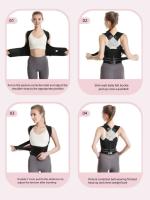 FA masculino y femenino, corrector de postura de hombros, soporte, ejercicio de gimnasio, Pilates, enderezador de espalda, forma del cuerpo - details 8