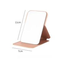 Espejo de Maquillaje Portátil Plegable Espejo de Escritorio de Cuero PU Lío Compacto para Viajes - details 5