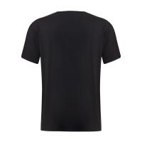 Camiseta deportiva informal de manga corta de verano para hombre, con costuras tricolores y cuello en V con muescas, estilo Henry - details 12