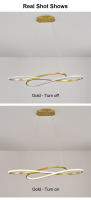 TOMAXIN 100CM Dining Pendant Light Modern Led Lights For Room Chandelier Bedroom Living Room Hanging Lamp - details 10