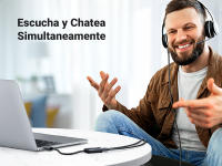Tarjeta de Sonido USB Externa UGREEN Soporta Auriculares y Micrófono Adaptador de Audio Tipo C a 3.5 mm Jack Compatible con PC, Macbook, MateBook, PS5/PS4, Altavoces, Amplificador - details 2