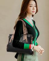 Bolso de mano de cuero de alta calidad para mujer, Cartera de diseñador de lujo de gran capacidad, Bandera de hombro, informal - details 6