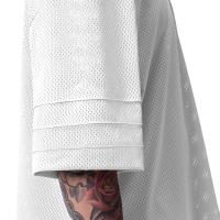 Camiseta holgada deportiva informal para hombre, camisa de manga corta transpirable, malla de Fitness, novedad de verano - details 11