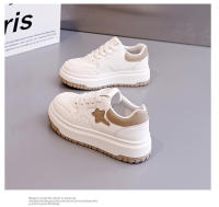 Zapatos Blancos De Cuero Con Plataforma De Zapatos De Mujer, Nuevos Zapatos Deportivos Casuales De Moda - details 17