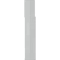 Mueble de Cabeza de Armario de Dormitorio Blanco Estantería de Pared con Almacenamiento - details 32