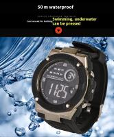 SHUNWAY Reloj electrónico creativo multifuncional impermeable para deportes de adultos al aire libre para hombres - details 5