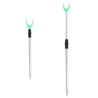 Soporte de pesca telescópico de aleación de aluminio, soporte de caña de pescar ajustable telescópico, aparejos de pesca extensibles fijos - details 9