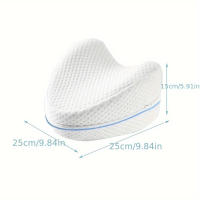 Almohada de espuma viscoelástica para piernas, almohadilla para dormir de lado-alivia la ciática, las caderas, las rodillas - details 4