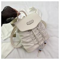 Mochila informal De Moda para Mujer, Bolsa Plisado Premium De Estilo universitario - details 29
