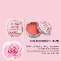 Crema con fragancia de rosas que elimina los olores, extracto de planta de peonía y lirio, fórmula suave, portátil, refrescante, no pegajosa - details 5