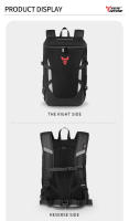 Mochila para casco de motocicleta MOTOCENTRIC, mochila para Motocross de gran capacidad de 28L para hombre, mochila impermeable para viajes al aire libre, mochila reflectante para moto - details 19