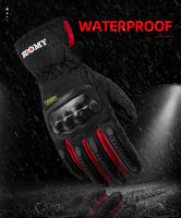 SUOMY-Guantes cálidos de invierno para motocicleta, manoplas protectoras impermeables para Moto, pantalla táctil, para montar en Moto de nieve - details 2